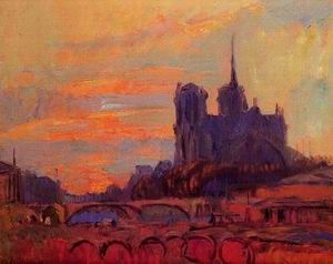 Estheticism oil painting