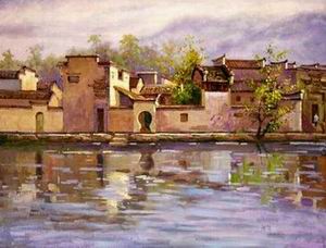 Estheticism oil painting