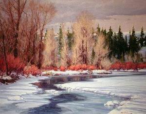 Estheticism oil painting