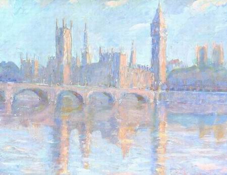 London oil painting