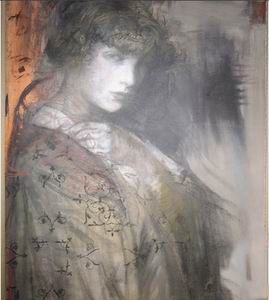 New profile oil painting