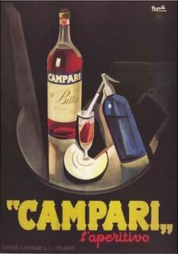 Advertising oil painting