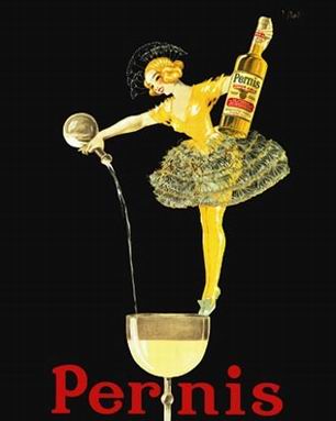 Advertising oil painting