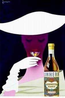 Advertising oil painting