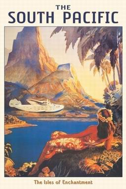 Advertising oil painting