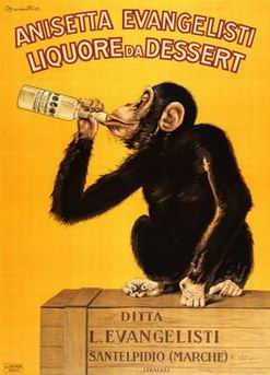 Advertising oil painting