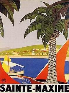 Advertising oil painting