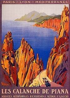 Advertising oil painting