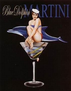 Advertising oil painting