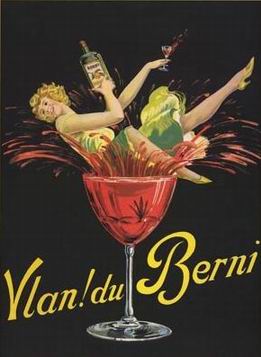 Advertising oil painting