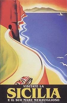 Advertising oil painting