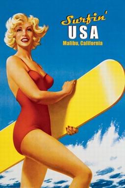 Advertising oil painting