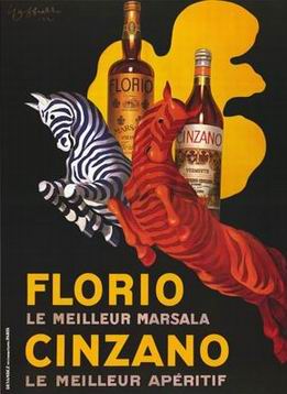 Advertising oil painting