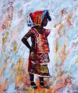 African Art oil painting