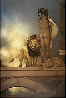 African Art oil painting