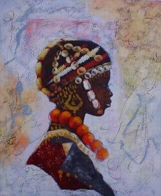 African Art oil painting