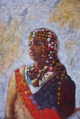 African Art oil painting