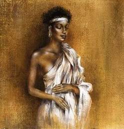 African Art oil painting