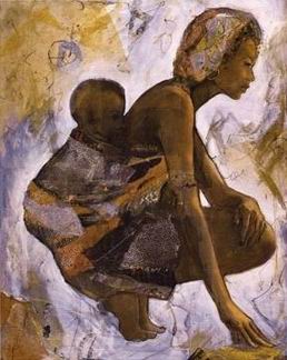 African Art oil painting