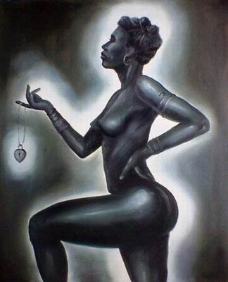 African Art oil painting