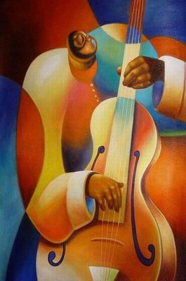 African Art oil painting