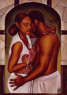 African Art oil painting