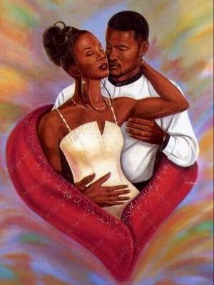 African Art oil painting