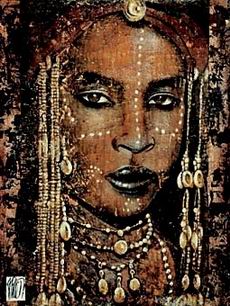 African Art oil painting