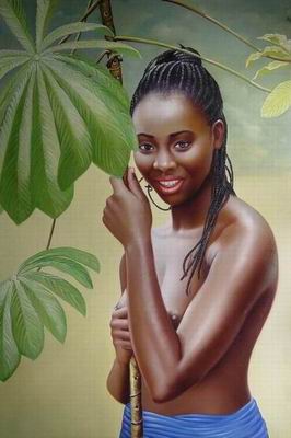 African Art oil painting