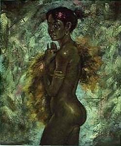African Art oil painting