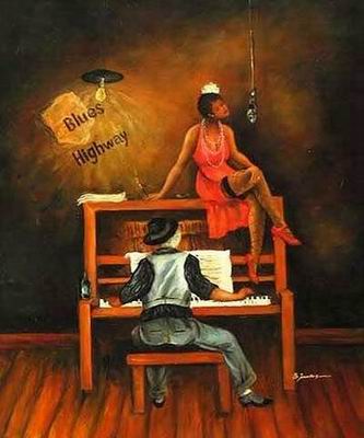 African Art oil painting