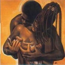 African Art oil painting