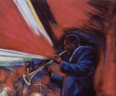 African Art oil painting