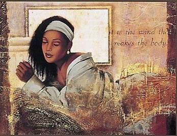 African Art oil painting