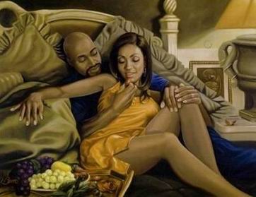 African Art oil painting