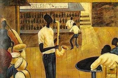 African Art oil painting