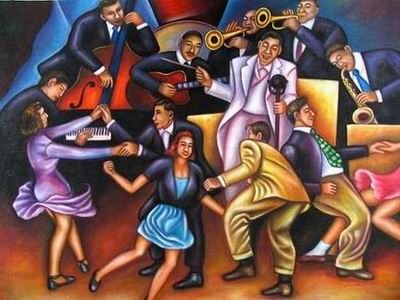 African Art oil painting