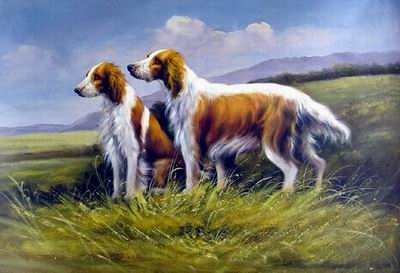 Animal oil painting