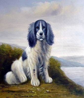 Animal oil painting