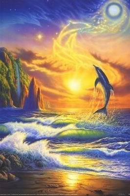 Fantasy oil painting