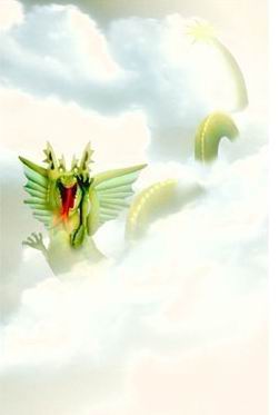 Fantasy oil painting