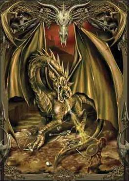 Fantasy oil painting