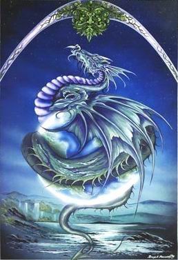 Fantasy oil painting