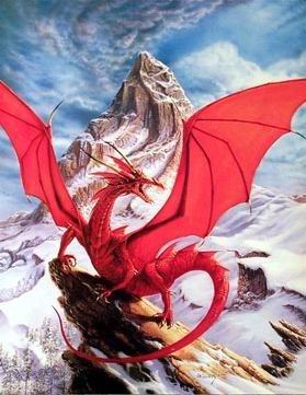 Fantasy oil painting