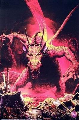 Fantasy oil painting