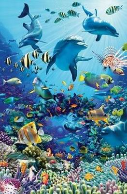 Fantasy oil painting