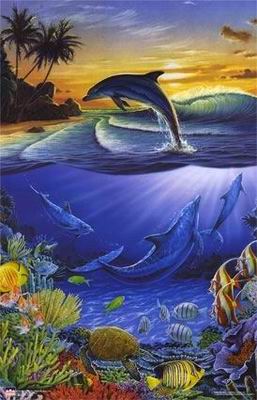 Fantasy oil painting