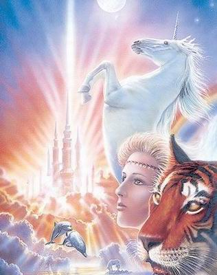 Fantasy oil painting