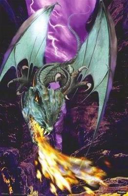 Fantasy oil painting