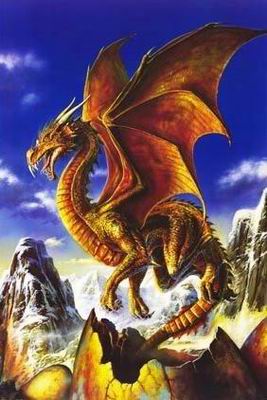 Fantasy oil painting